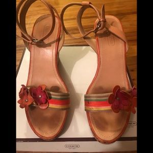Coach Wedge Sandals